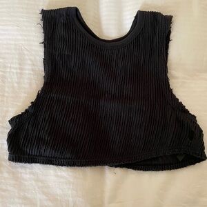 Free People Cropped Muscle Tank